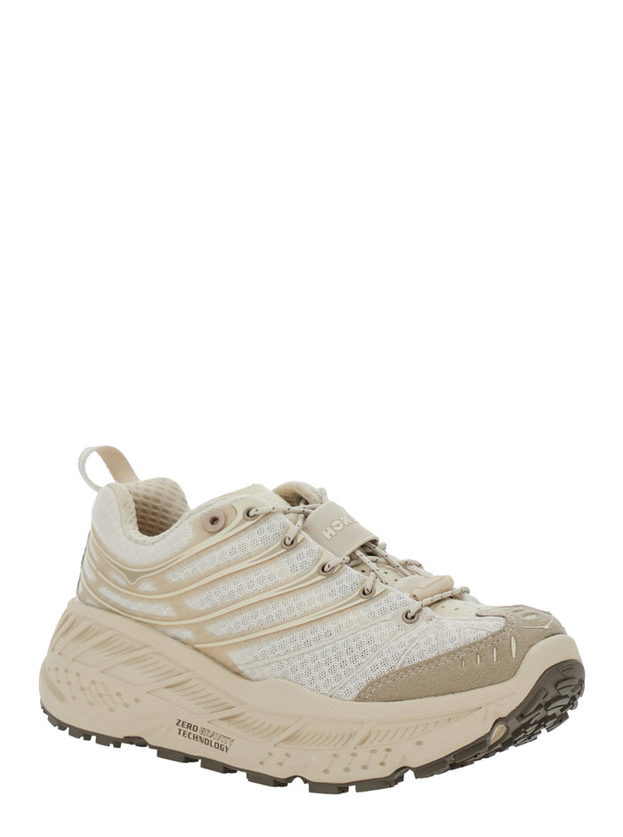 Stinson Evo Og Beige Sneakers With Drawstring Closure And Logo Patch On The Tongue Tech Fabric Unisex Textile Synthetic