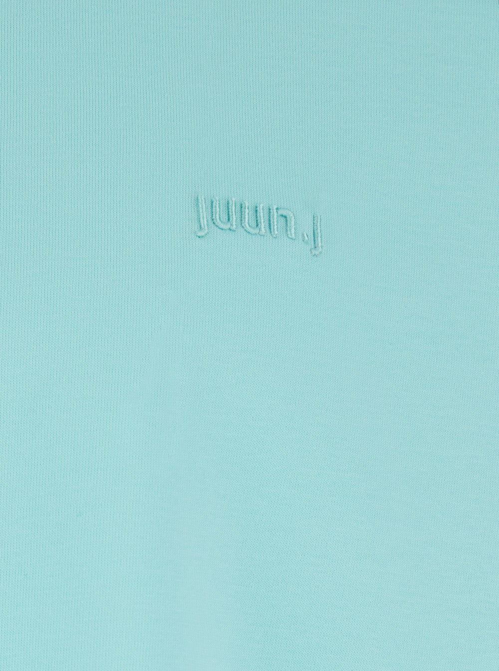 Light Blue T-Shirt with Logo Embroidered on the Front and Print Back in Cotton Man Tshirts Polo Shirts