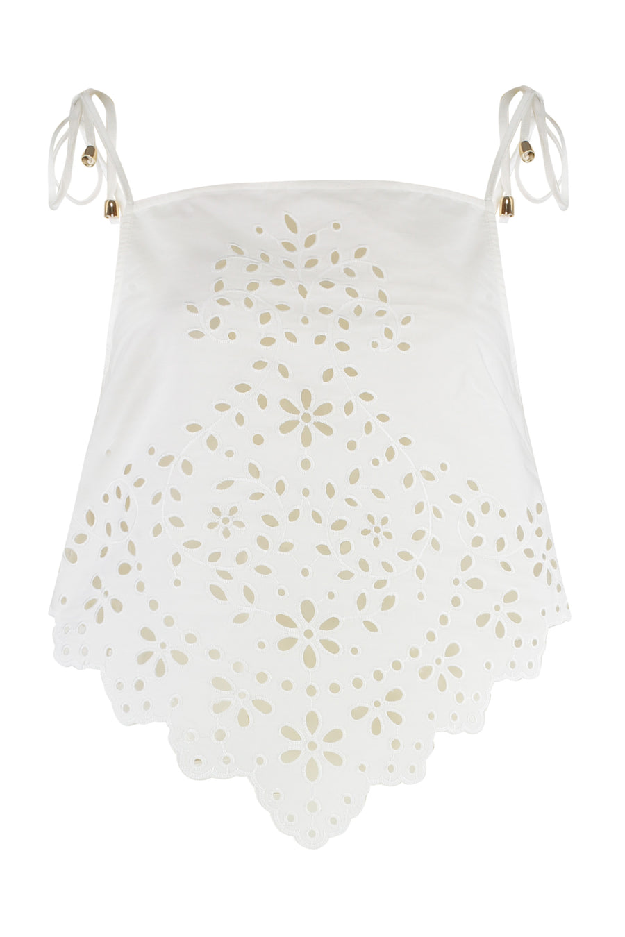 Cotton Top White Vests & Tank Tops