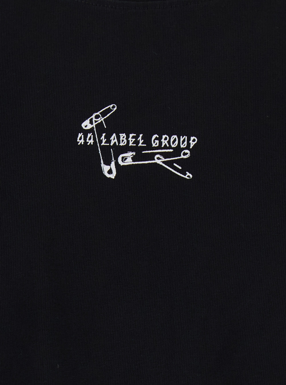 Black T-shirt with Logo on the Front and Maxi Back - Cotton Men Tshirts Polo Shirts