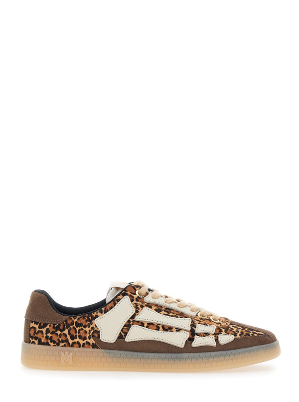 Sneakers Pacific Bones Brown Suede Cow Leather Trainers