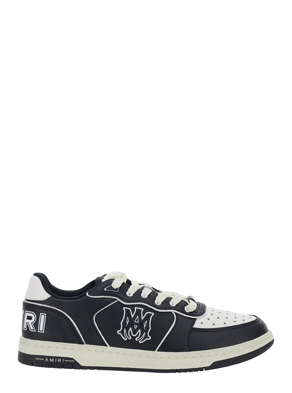 Newport Black Leather Sneaker