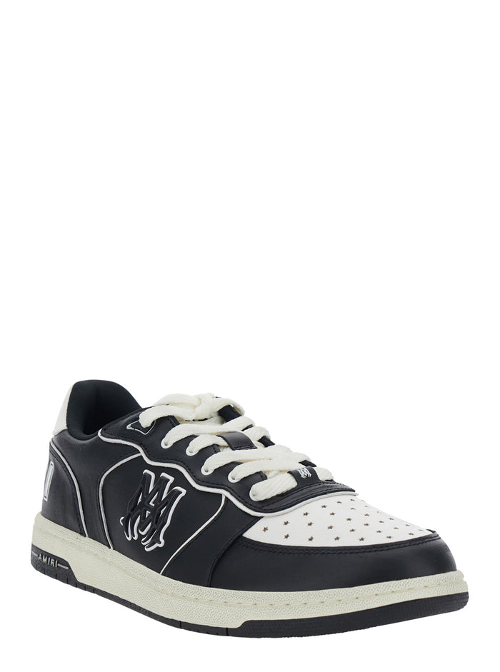 Newport Black Leather Sneaker