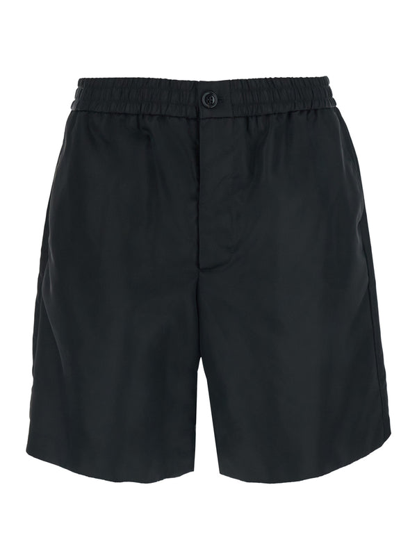 Mens Tech Fabric Shorts Black
