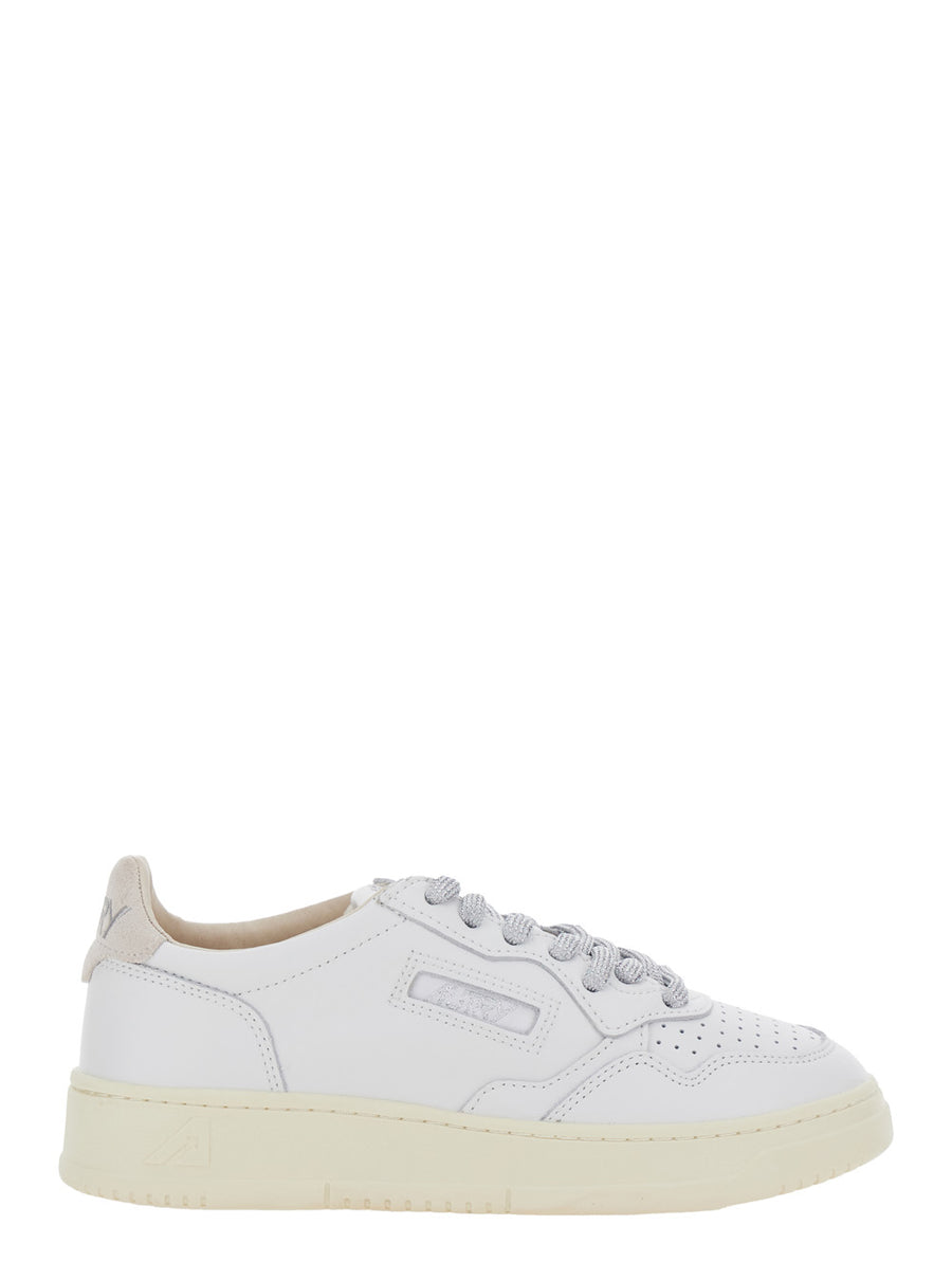 Sneakers Medalist Low Wom White Leather Cow Trainers