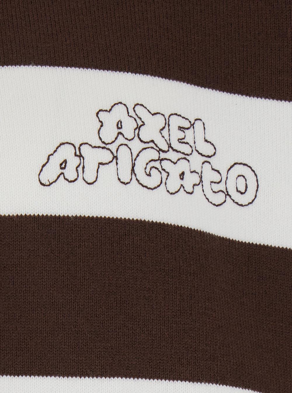 Rey Polo Sweater Brown with Collar and Long Sleeves in Merino Cotton Blend for Women Wool Sweatshirts