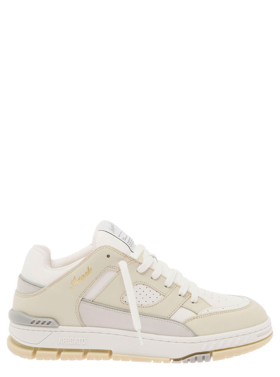 Sneakers Area Lo Beige Leather Trainers