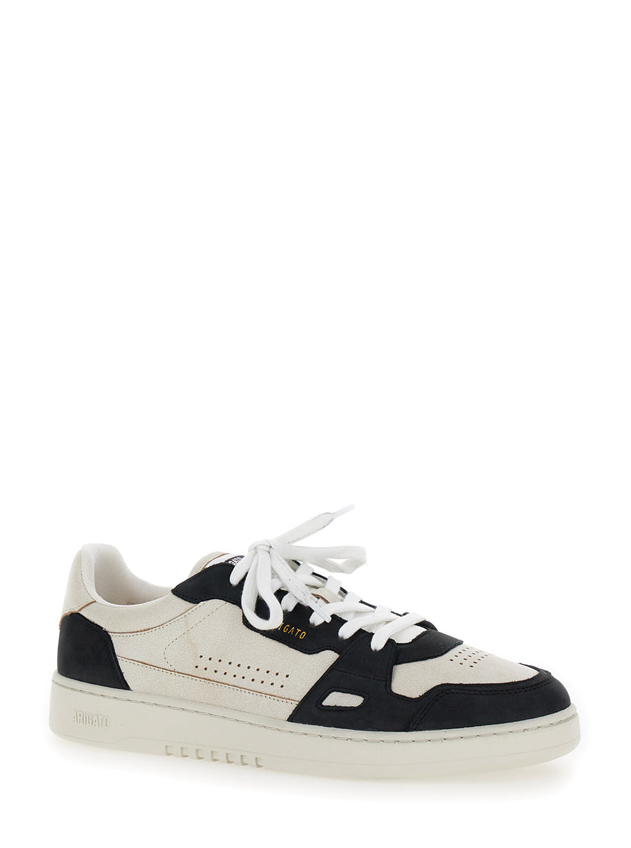 Sneakers Dice Lo White-Black Leather White/black Trainers