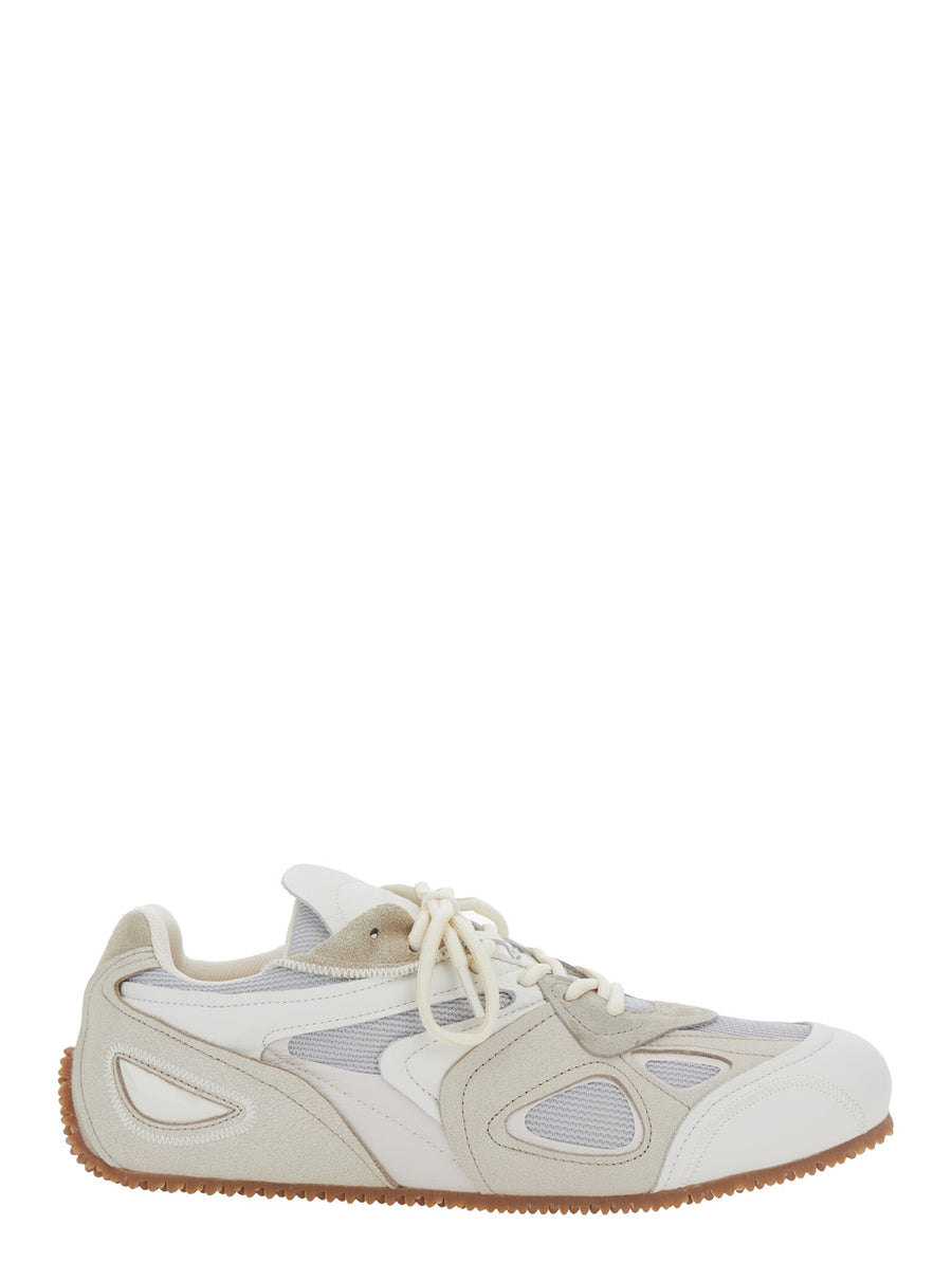 Sneakers Slow Runner White Leather Trainers