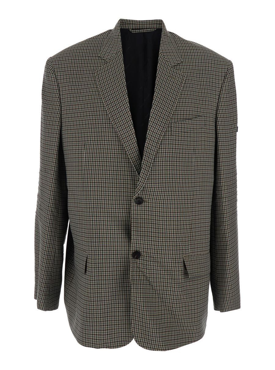 Jacket, Brown Lyocell Blazers