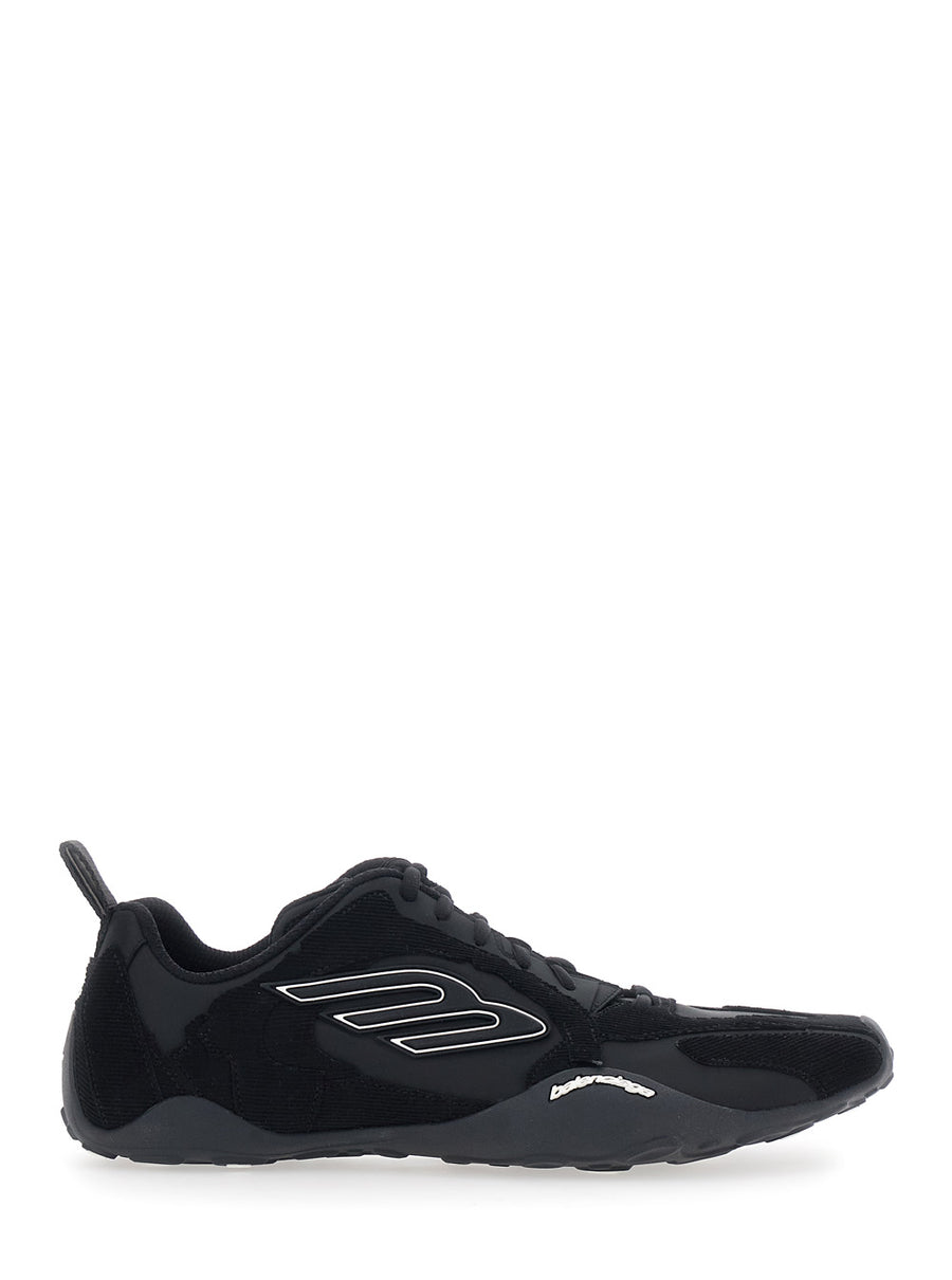 Sneakers Monday Ultra Black Polyester Trainers