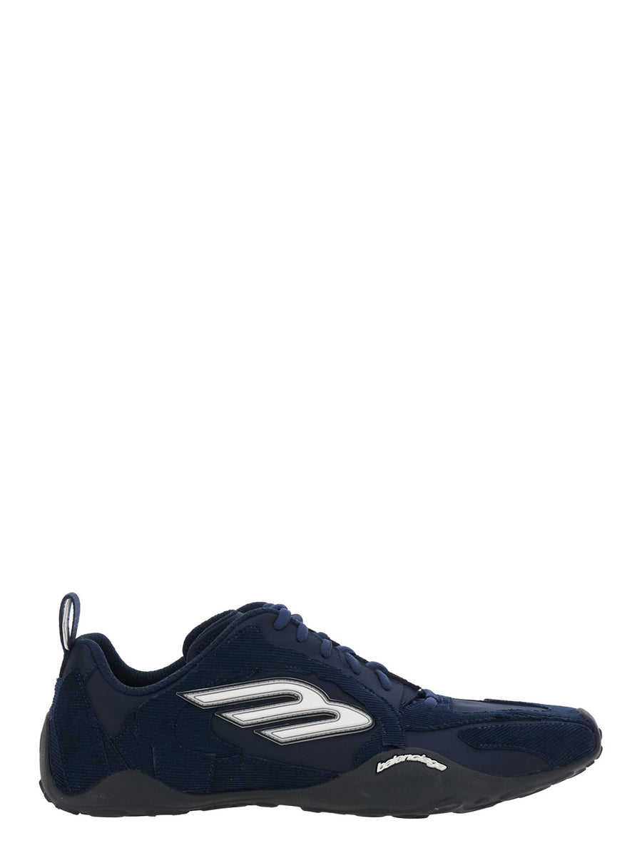 Sneakers Monday Ultra Blue Polyester Trainers