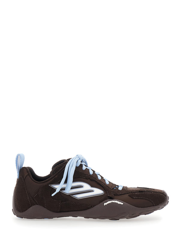 Low Top Sneaker Monday Ultra Brown Polyester Trainers