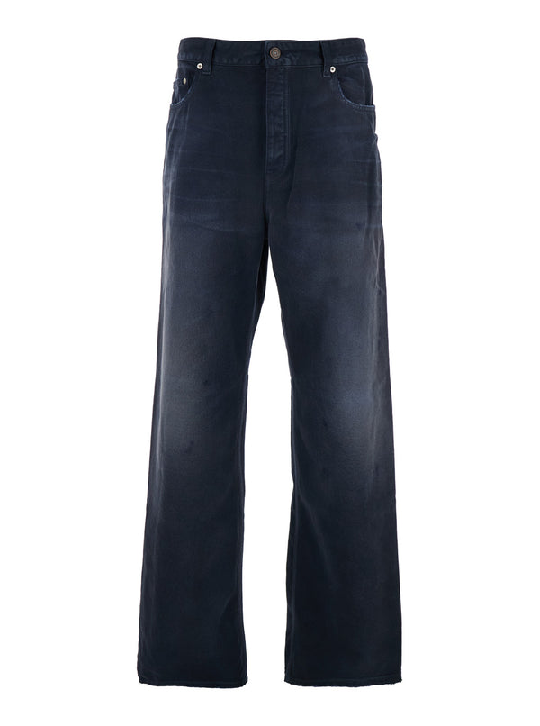 Jeans Blue Denim Cotton