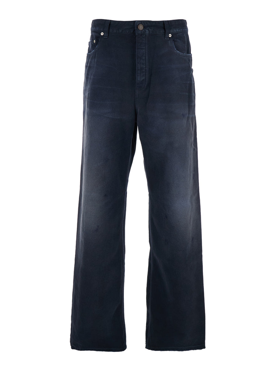 Jeans Blue Denim Cotton