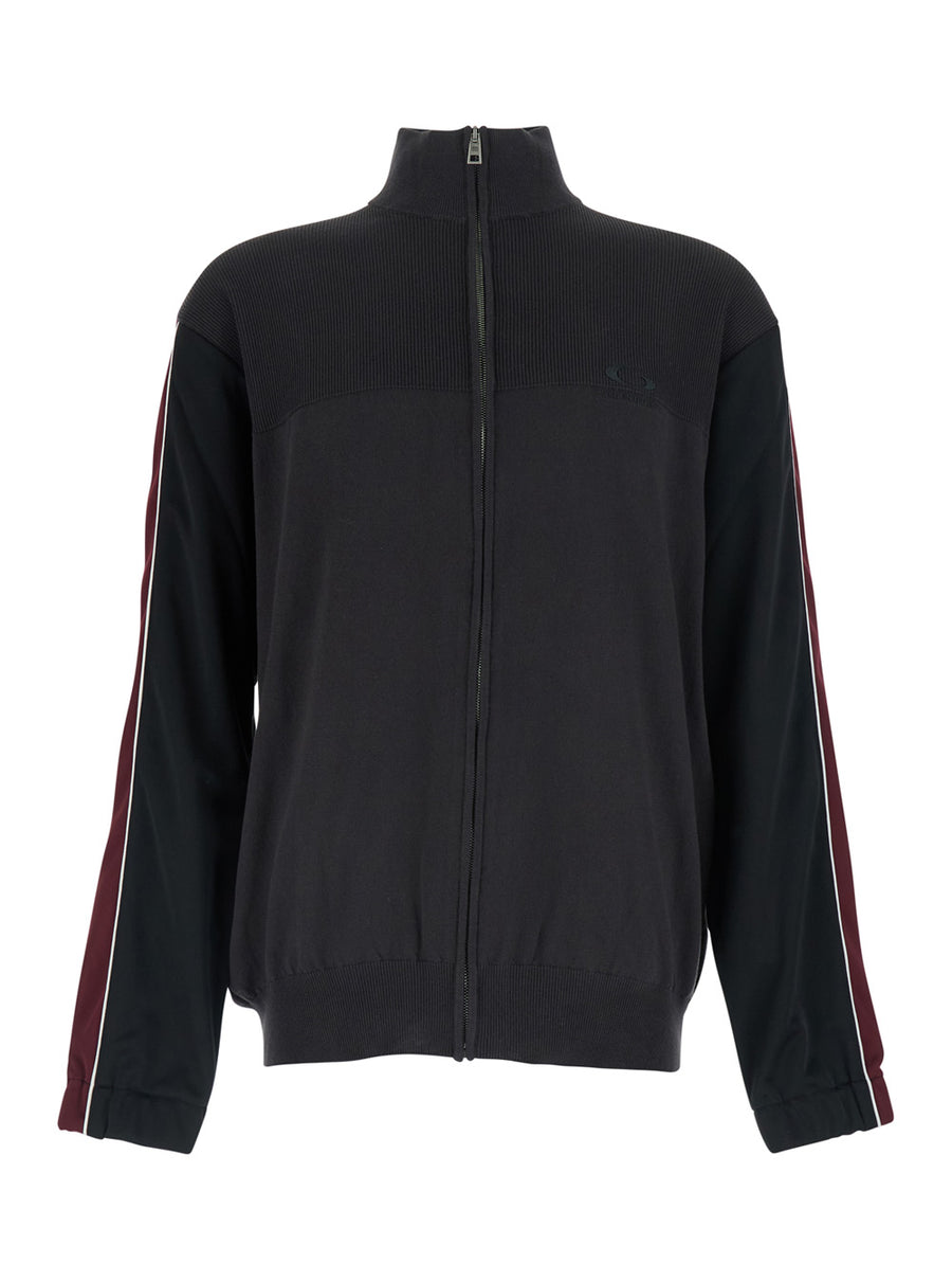 Hooded Sweatshirt Cotton Hybrid Trucksuit Black Sweatshirts