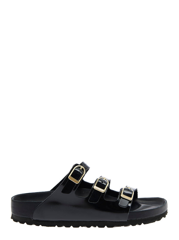Sandals Florida Black Leather