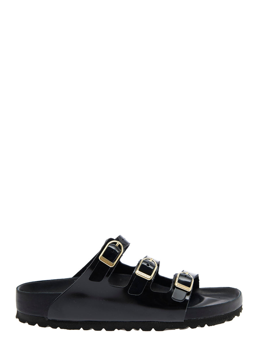 Sandals Florida Black Leather