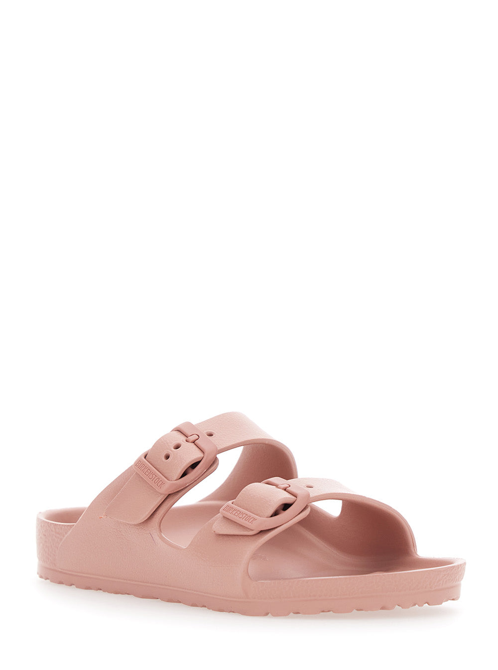 Arizona Sandals with Rounded Toe and Buckle Closure in Pink for Girls Syntetchic Flat Shoes