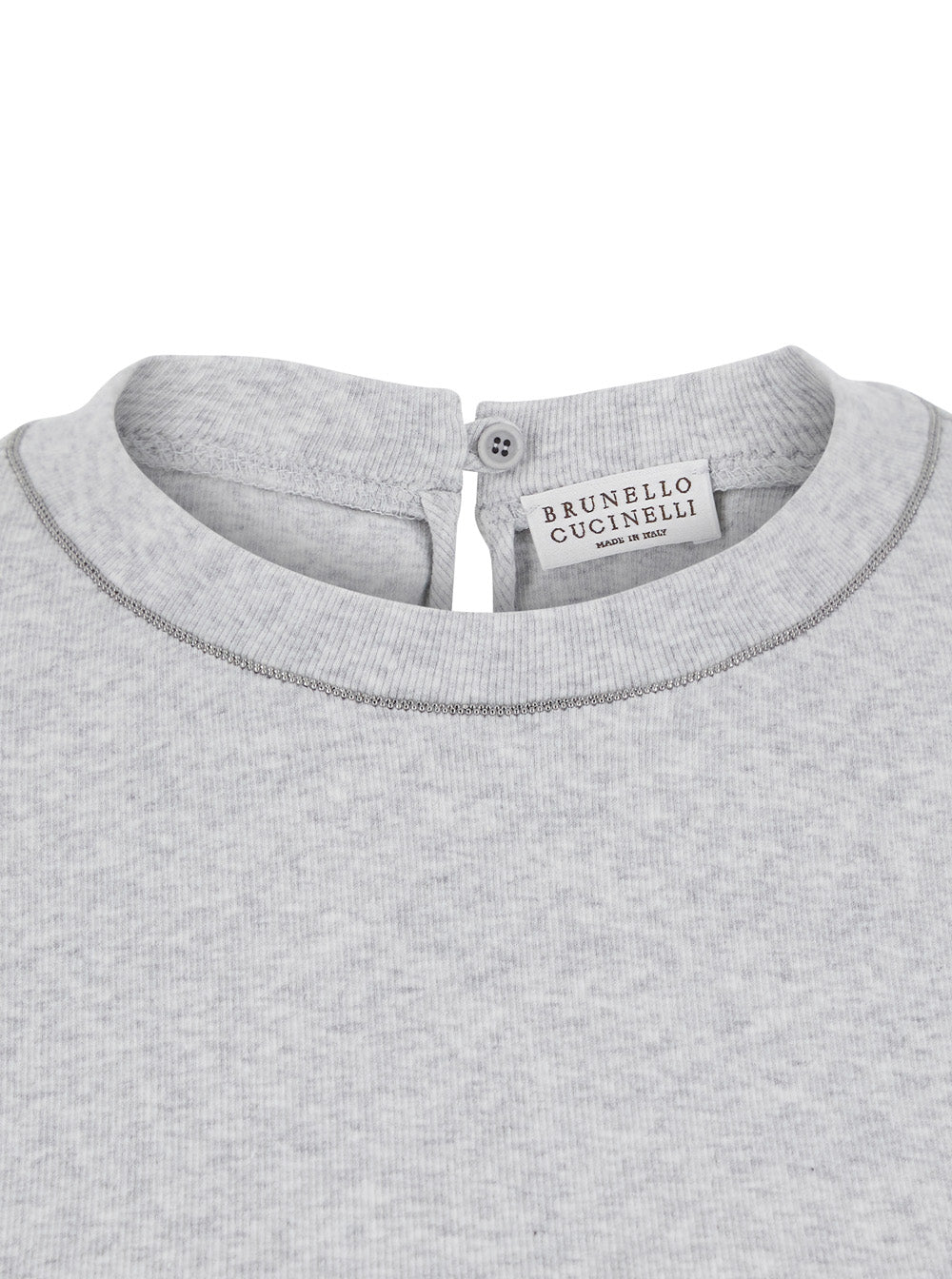 Girocollo S-M Grey Tshirts And Polo Shirts