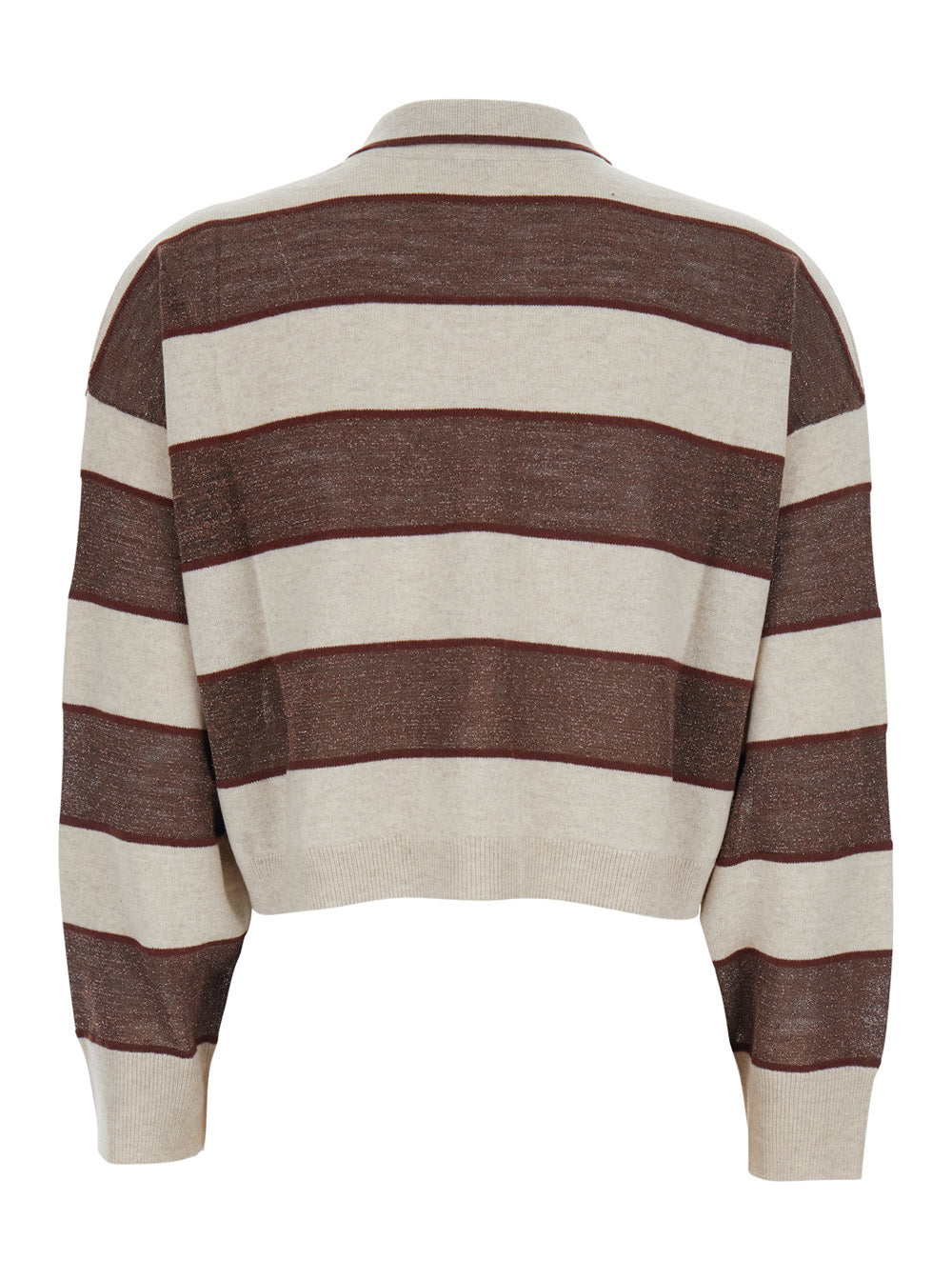 Maglia Polo Virgin Wool Cashmere Silk Jersey
