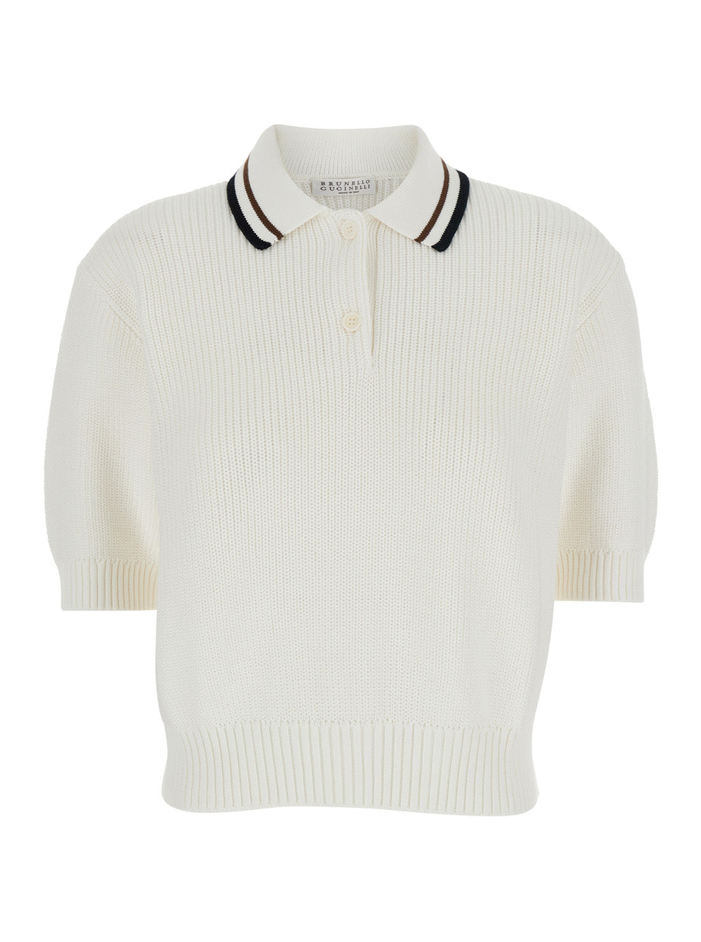 Maglia White Cotton Jersey