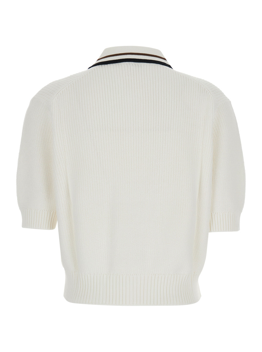 Maglia White Cotton Jersey