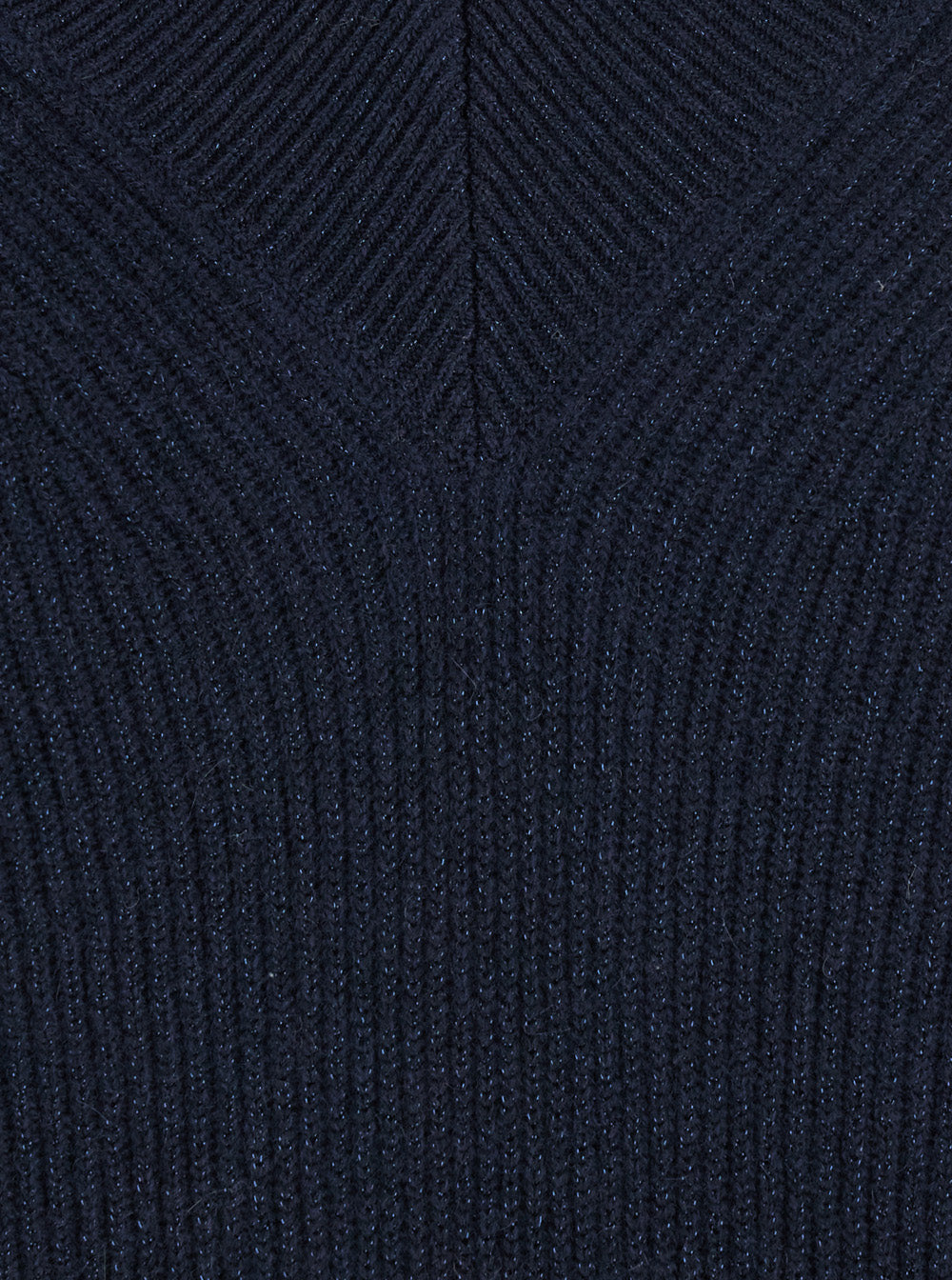 Maglia Blu Cashmere Viscose Jersey