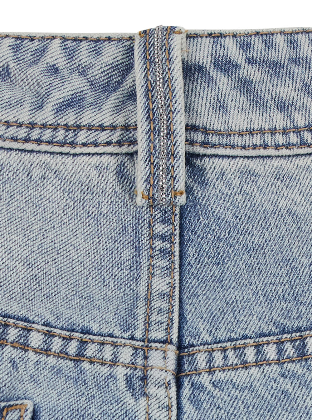 Pantalone Denim Light Blue Cotton Trousers