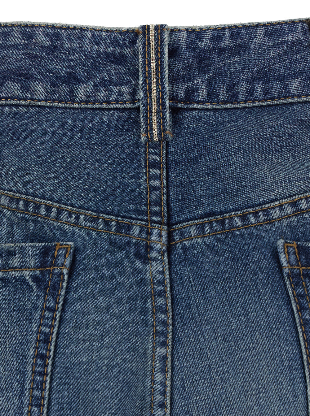 Pantalone Denim Blu Cotton Trousers