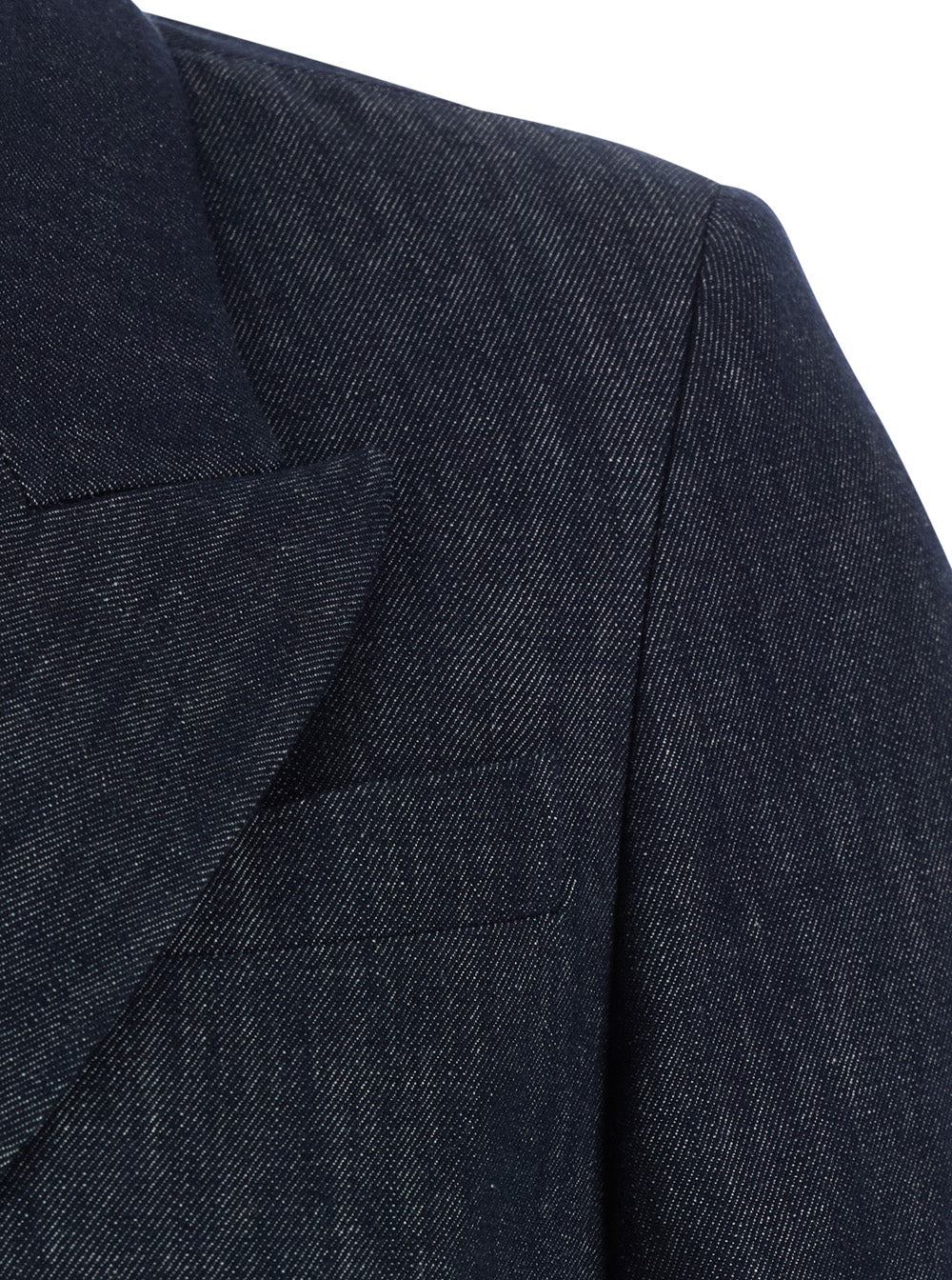 Blazer Blu Cotton Blazers