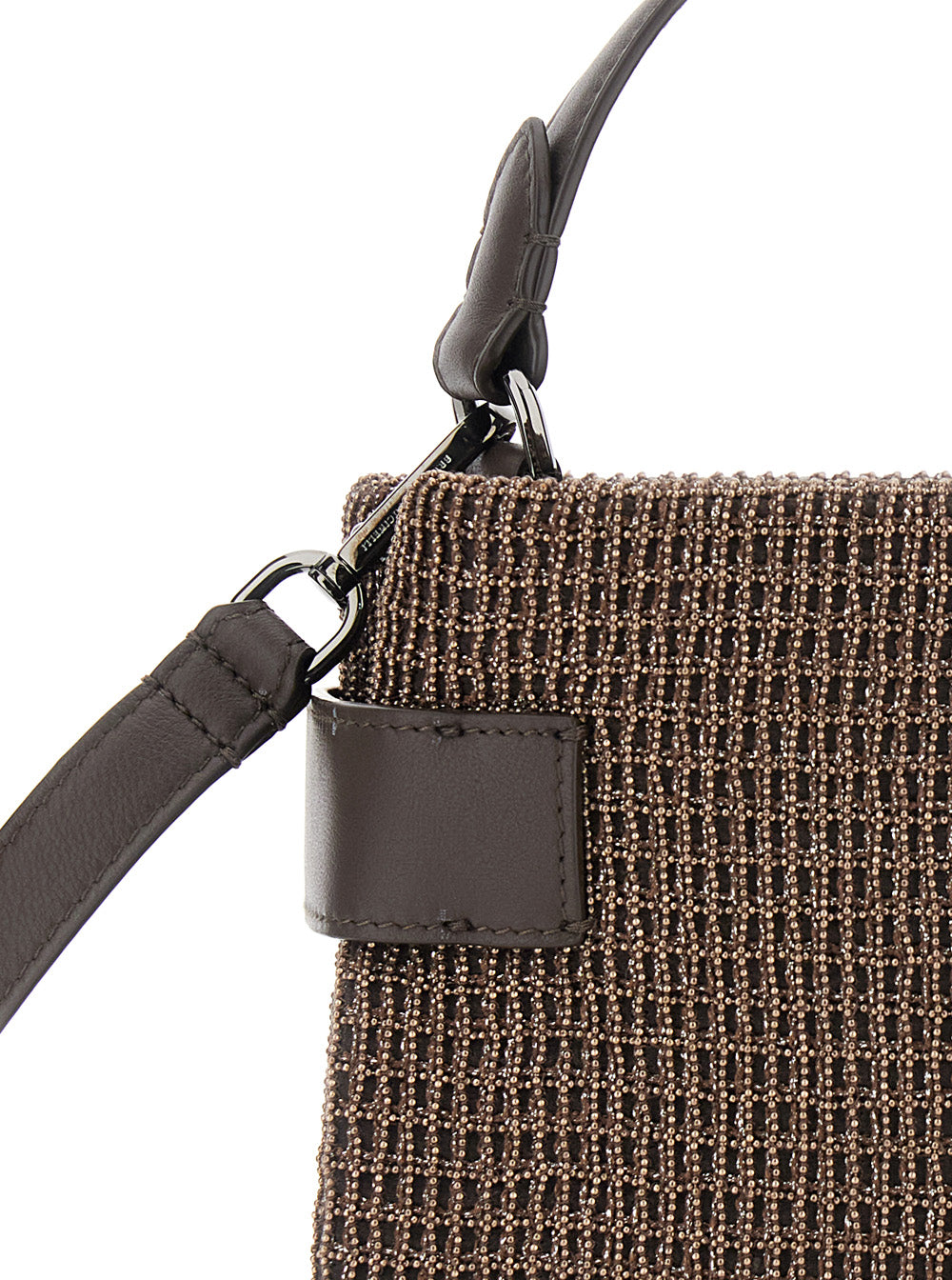 Borsa Tracolla Brown Leather Crossbody Bags