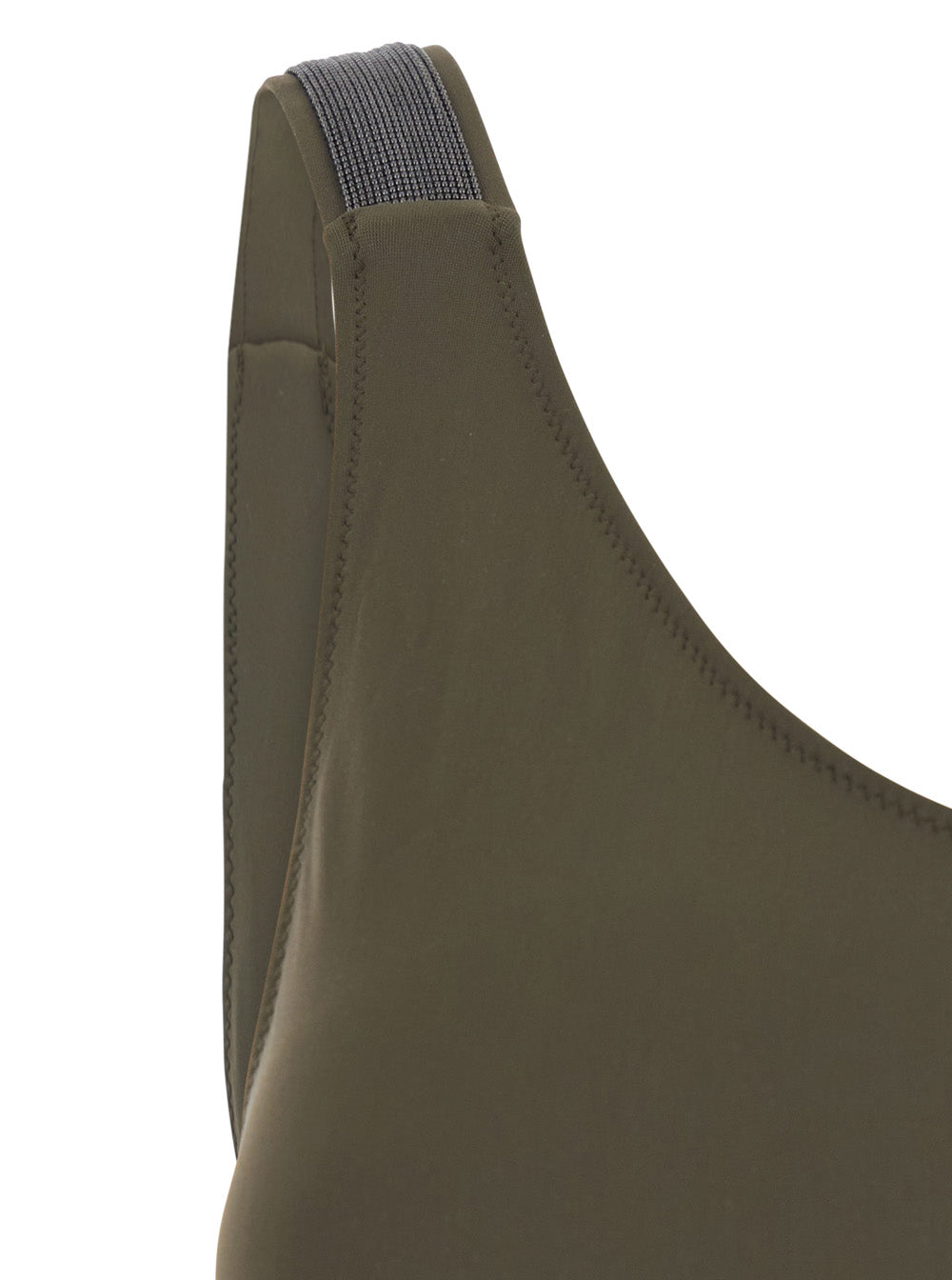 Costume Intero Green Polyamide Elastane Beachwear