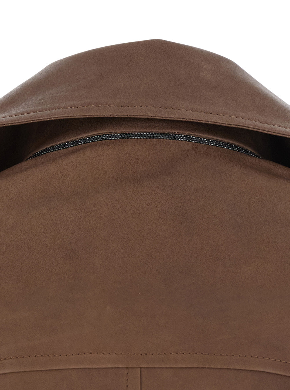 Giacca Pelle Brown Leather Blazers