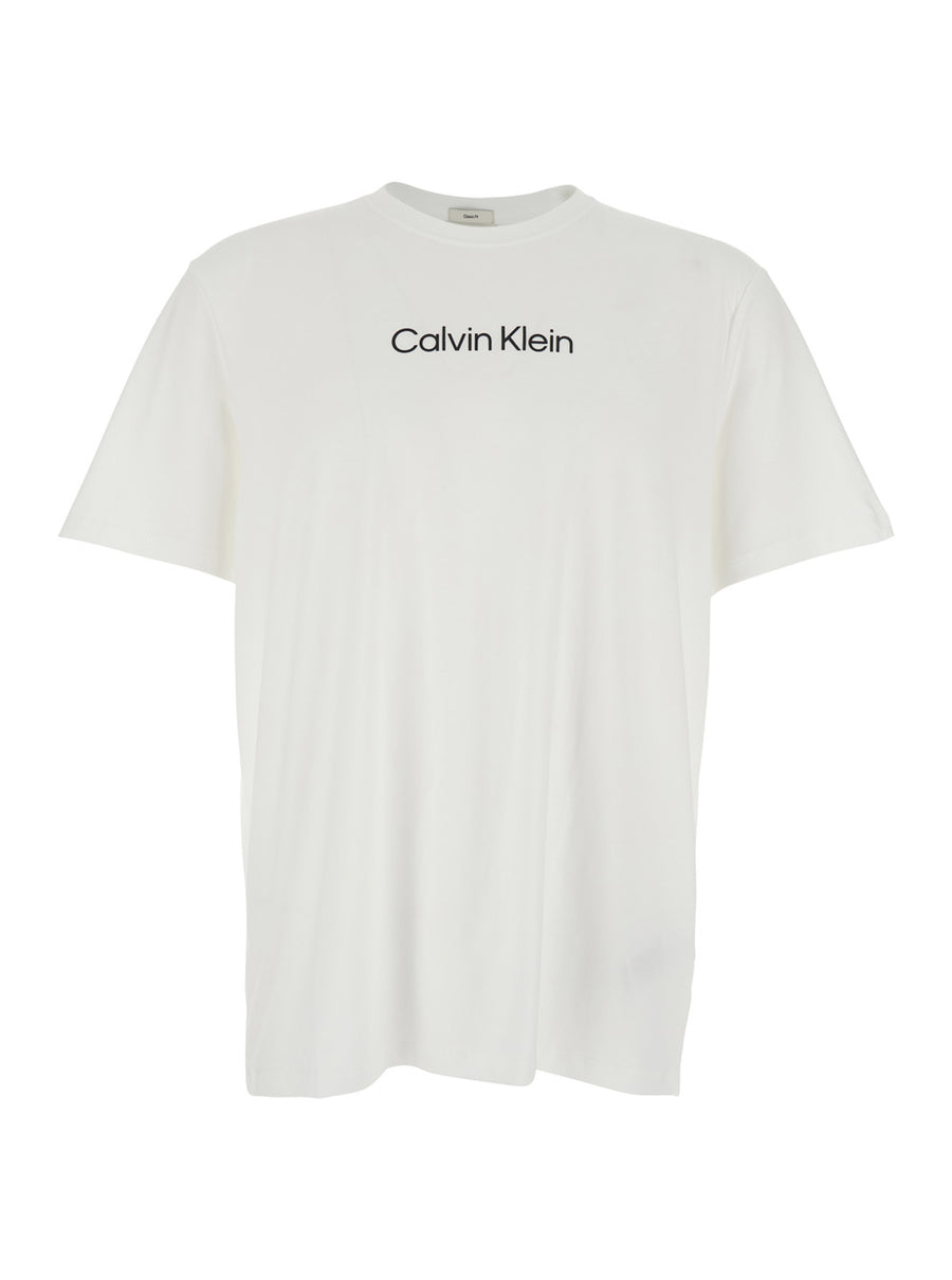 Crew Neck T-Shirt White Cotton T-shirts