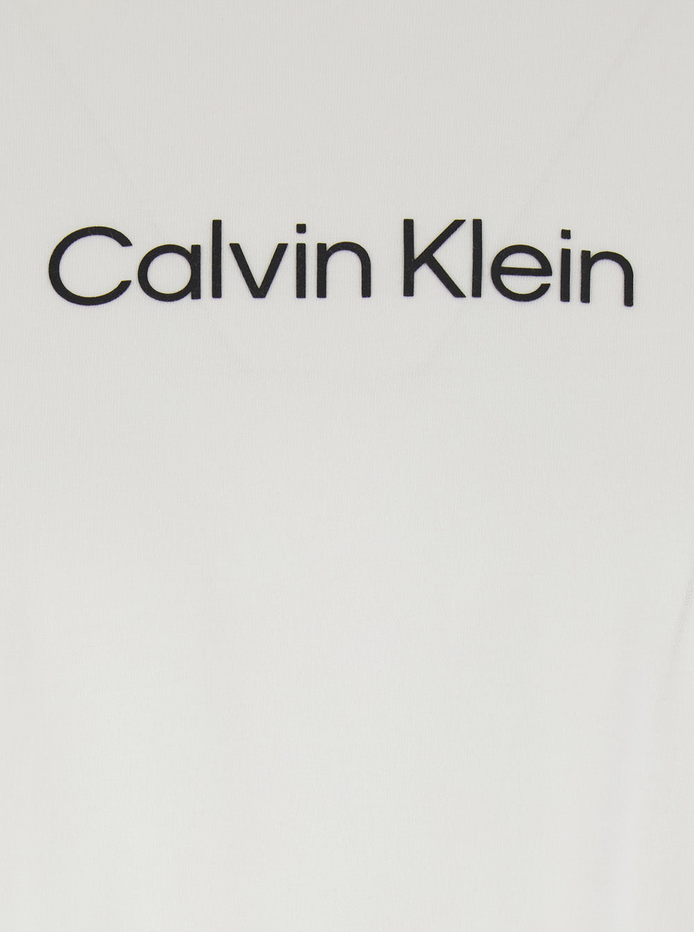 Crew Neck T-Shirt with Front Logo in White Cotton for Men Tshirts And Polo Shirts