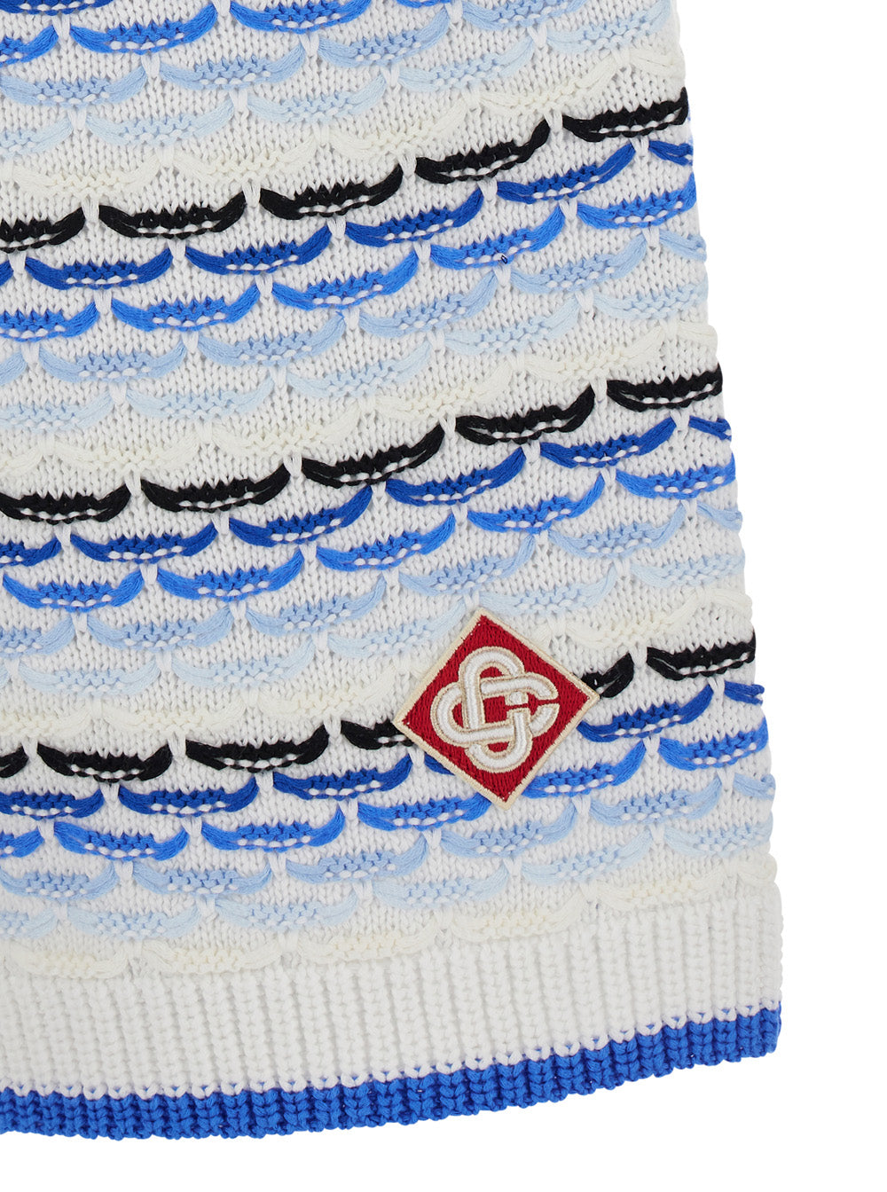 Shorts KITTED Blue with Classic Design in Cotton for Men Blu And Bermuda