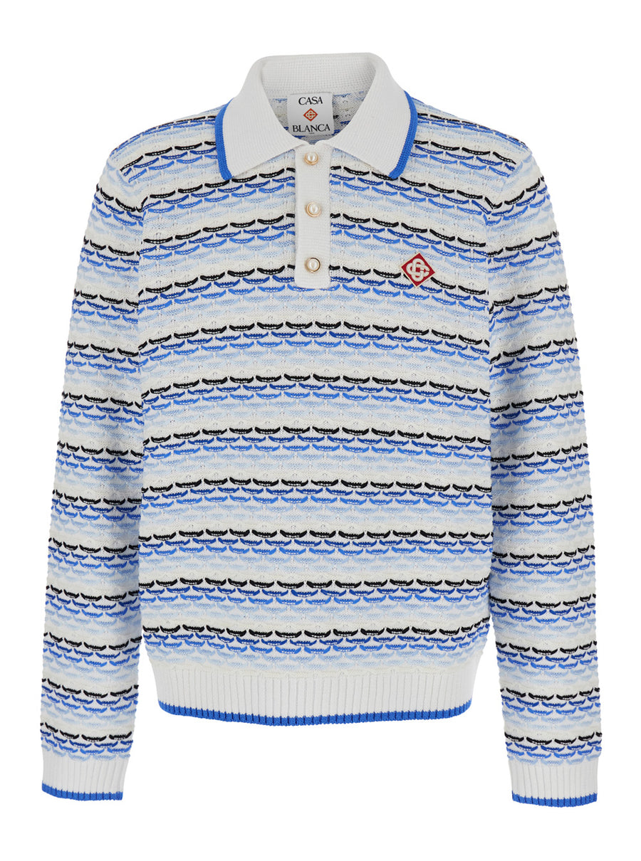 Polo Shirt Light Blue Cotton T-shirts