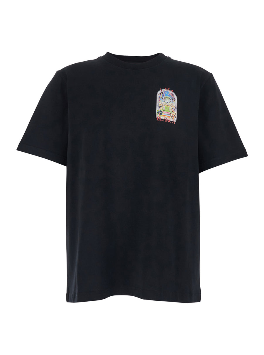 T-Shirt Black Cotton T-shirts