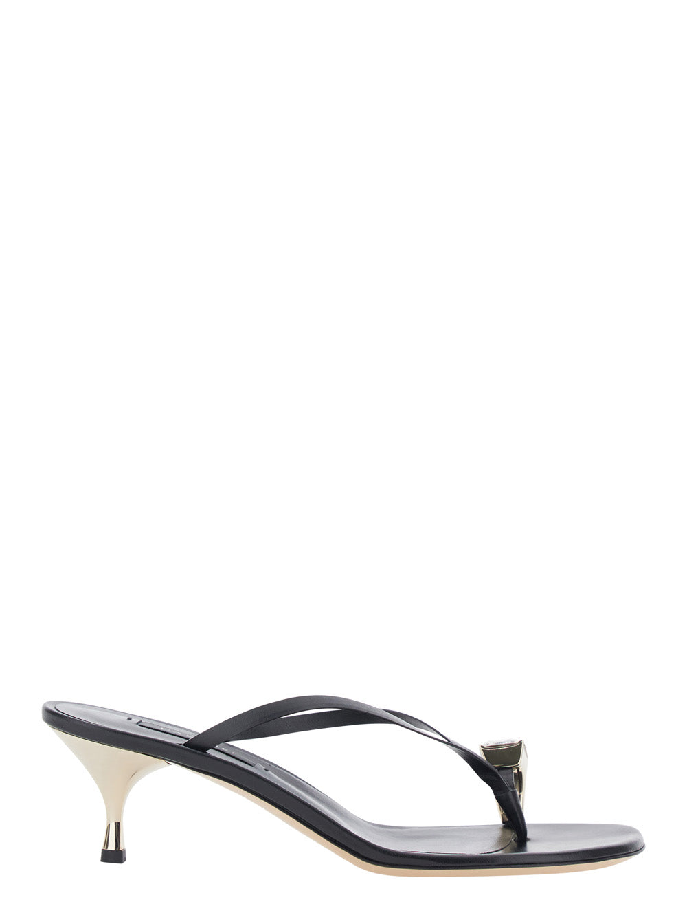 Heels Giulia Chic Black - 6 Cm Leather Women Calf