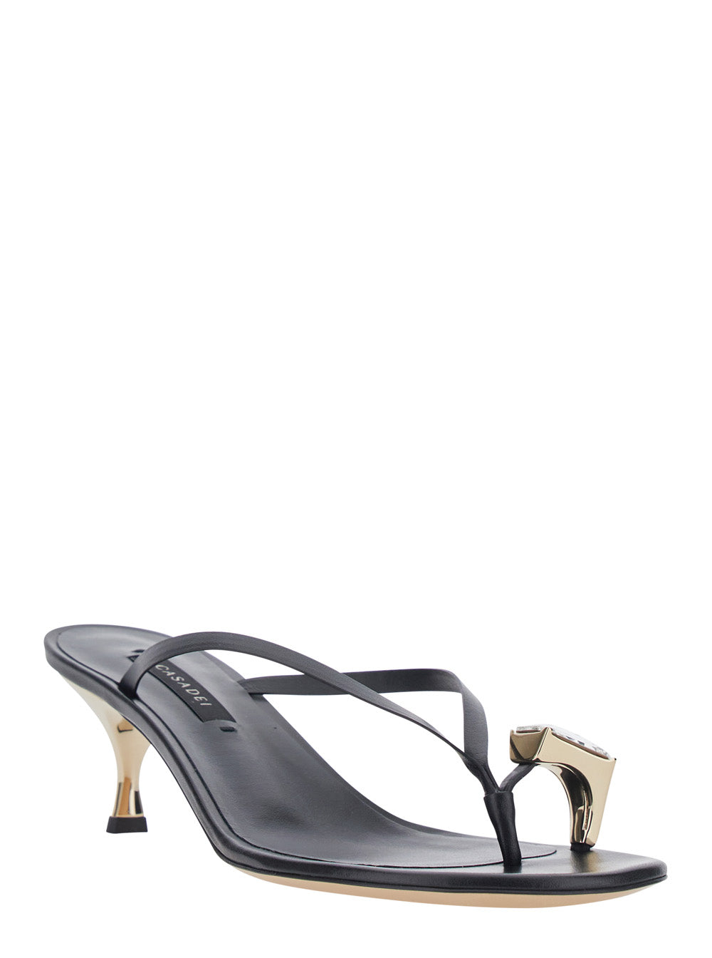 Heels Giulia Chic Black - 6 Cm Leather Women Calf