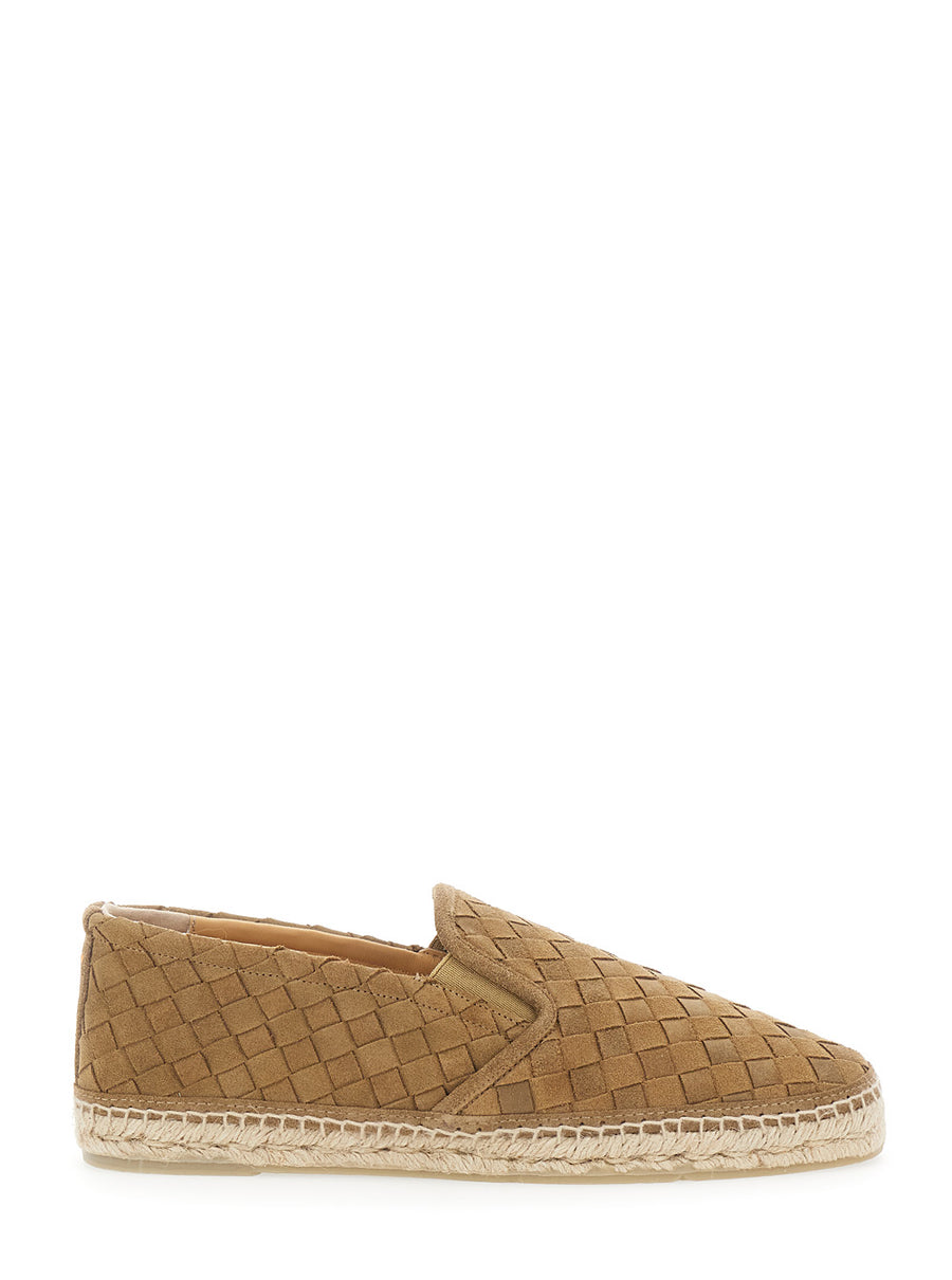Espadrilles Serraje Arena Brown Leather Calf Shoe
