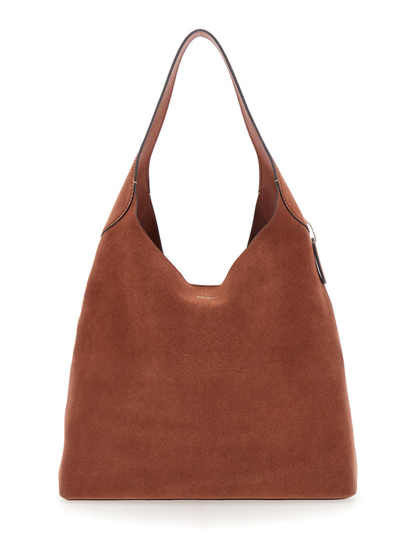 Shoulder Bag Brooklyn Brown Leather Cow