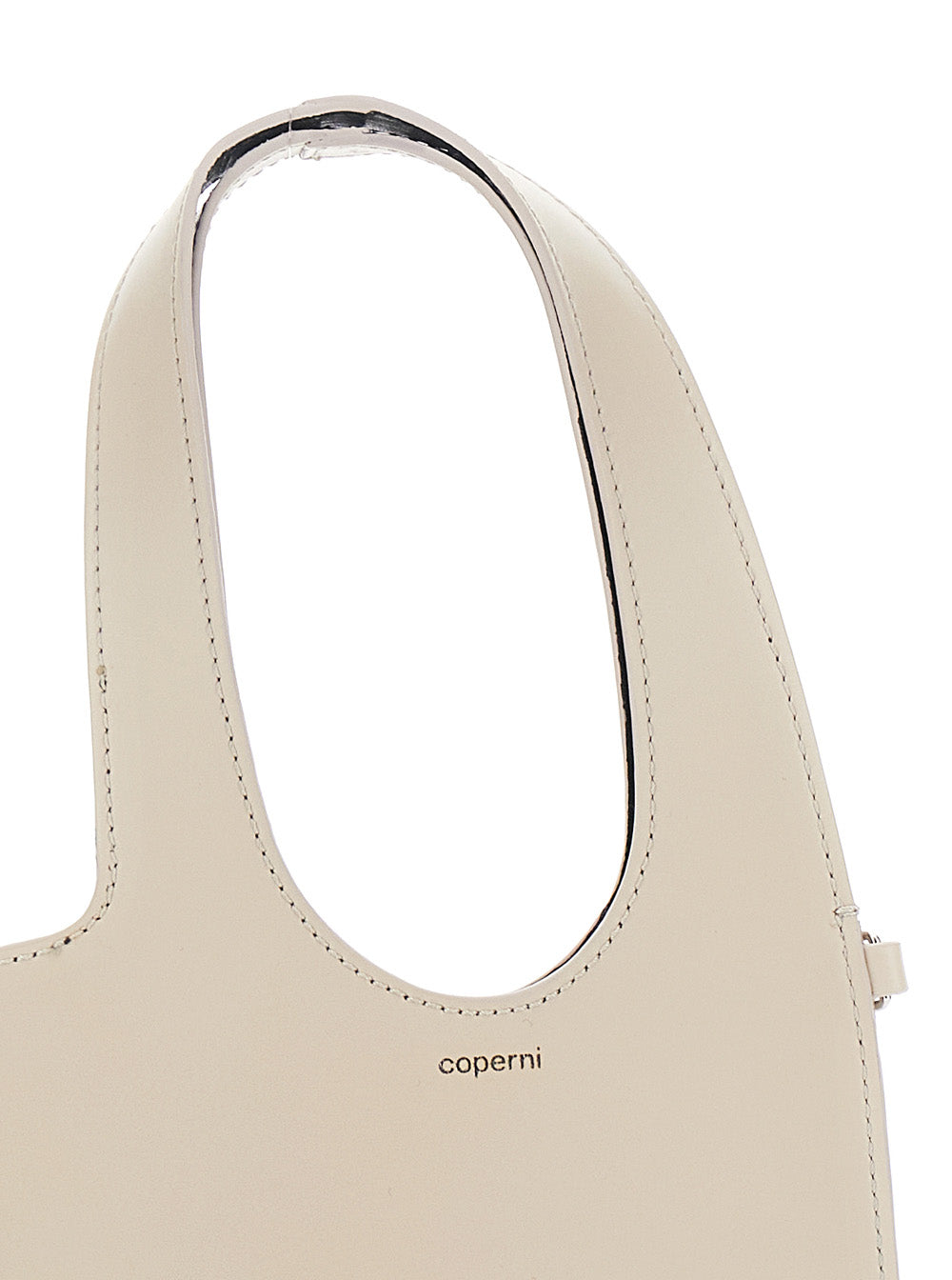 Baby Heart Shoulder Bag in Shape with Adjustable and Removable Beige Leather Strap for Women Cow Crossbody