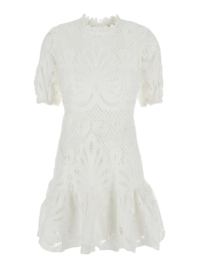 Long Dress Girasol With Adjustable Straps White Polyester For Women