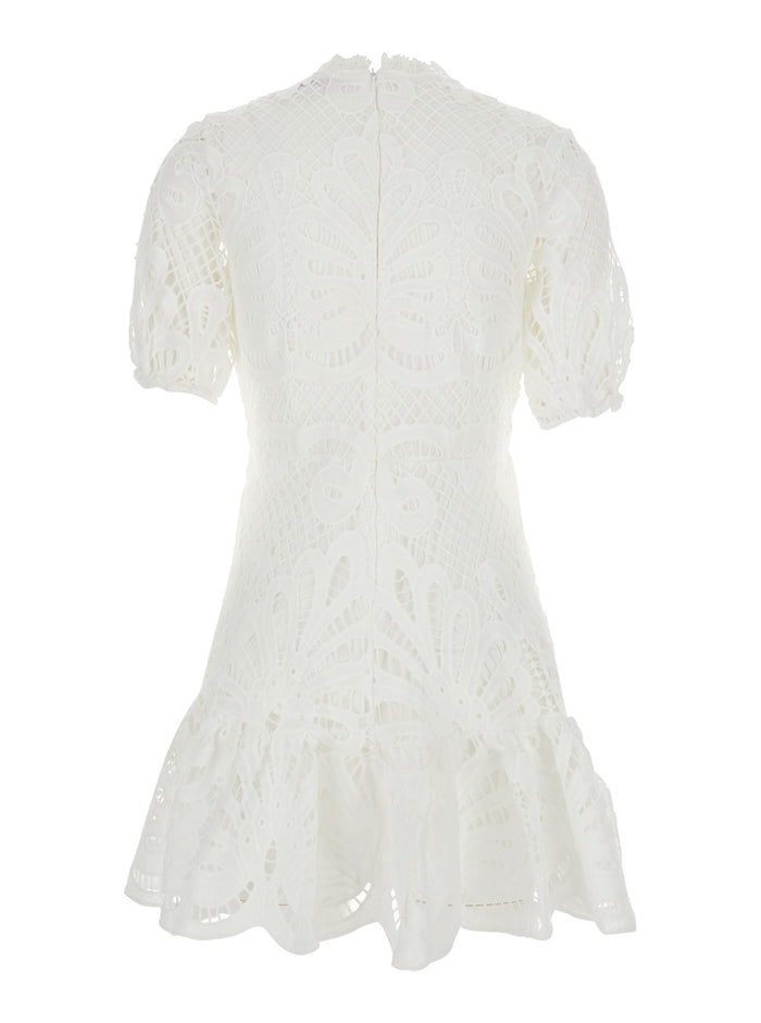 Long Dress Girasol With Adjustable Straps White Polyester For Women