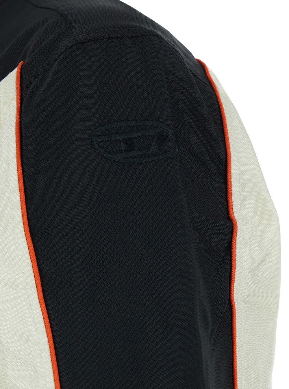 J-BLINK-WRD Jacket White-Black with Front Closure in Tech Fabric for Men White/black Outerwear