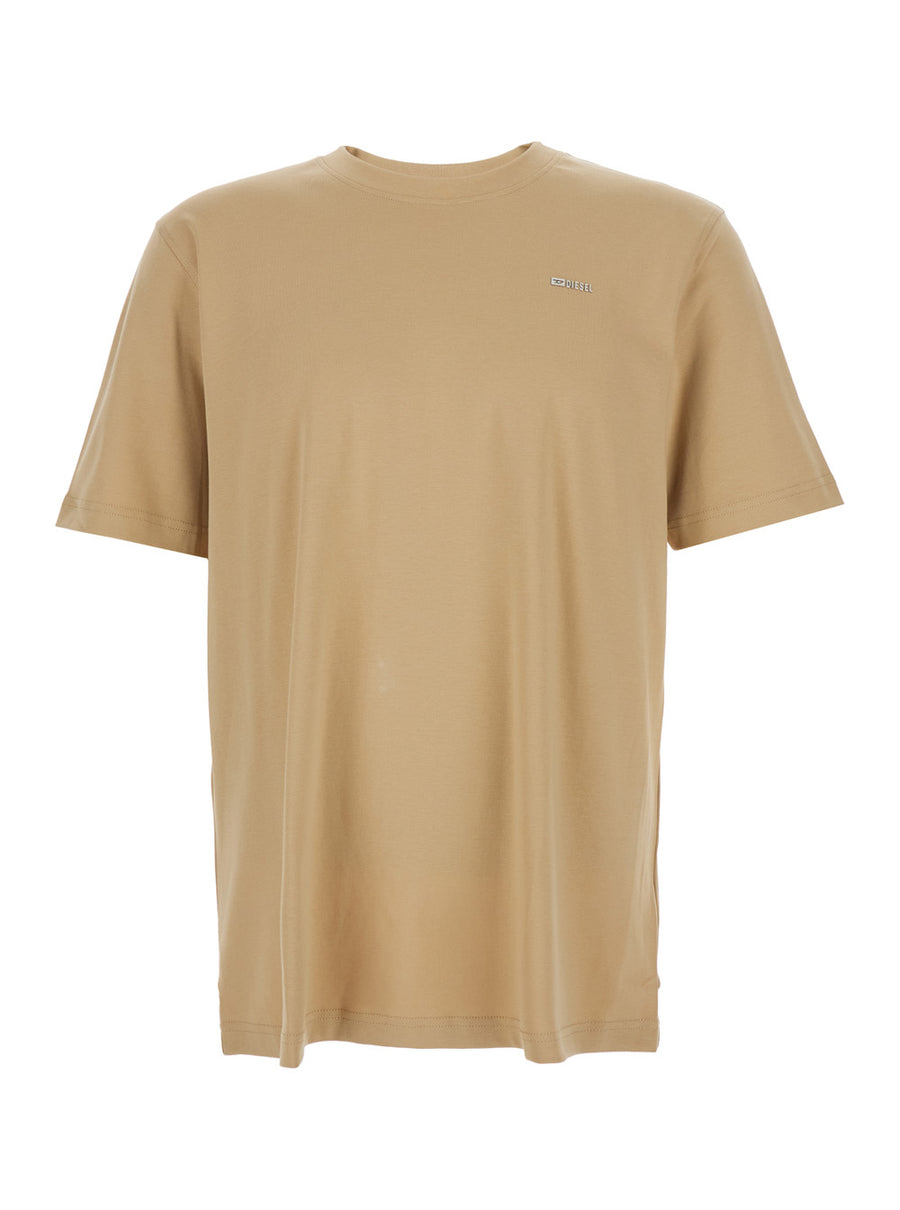T-Shirt T-Adjust-Met Beige Cotton T-shirts