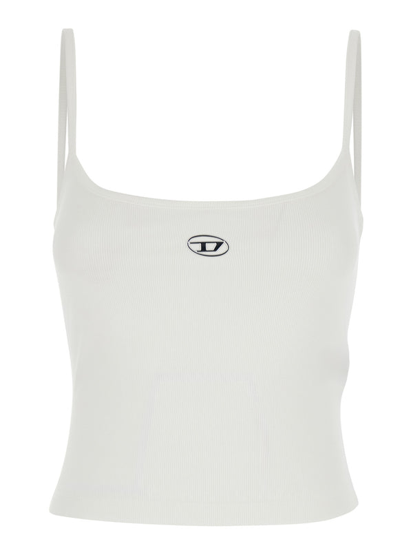 Camisole Dlogo White Cotton