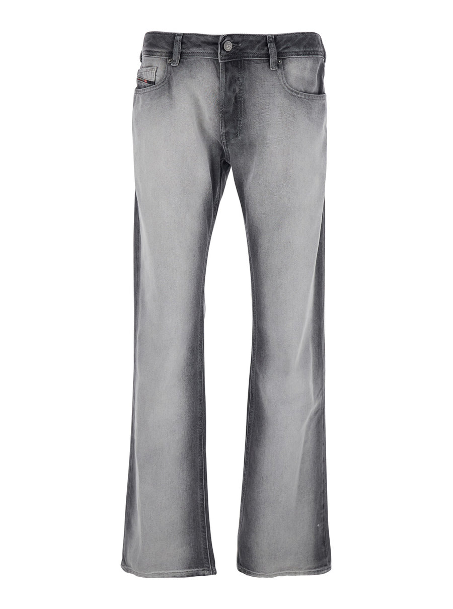 Five-Pocket Jeans Grey Cotton